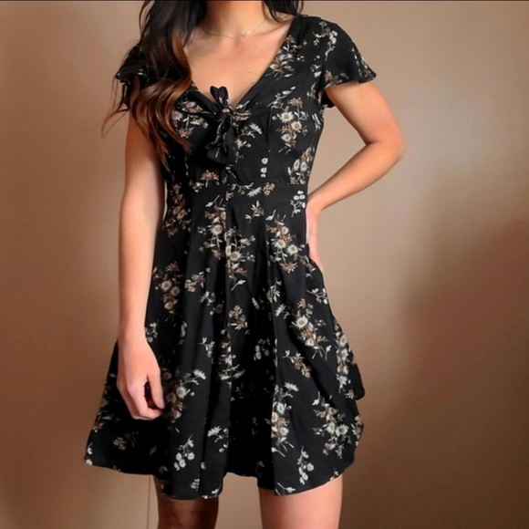 Denim & Supply Ralph Lauren Mini Floral Dress - Picture 1 of 4